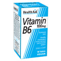 Vitamin B6 (Pyridoxine HCl) 100mg Tablets - HealthAid