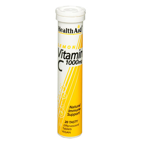 Vitamin C 1000mg - Effervescent  (Lemon Flavour) Tablets