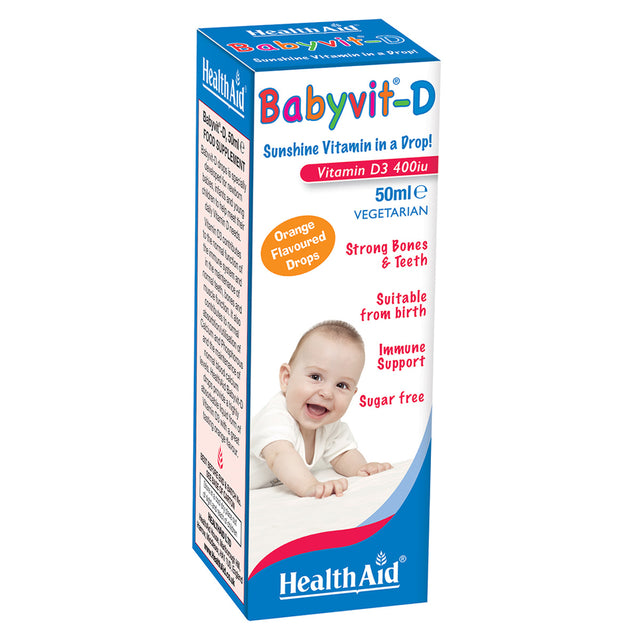 HealthAid Babyvit-D Drops 50ml