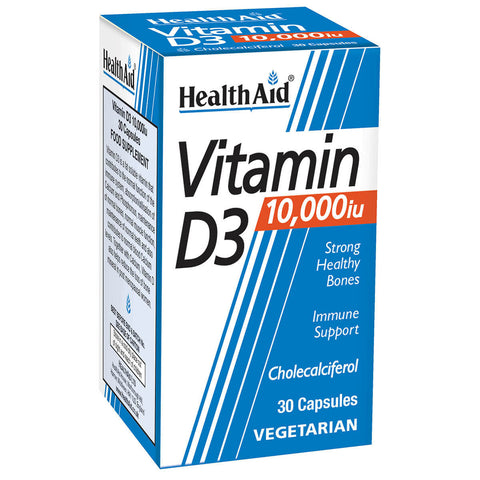 Vitamin D3 10,000iu Vegicaps