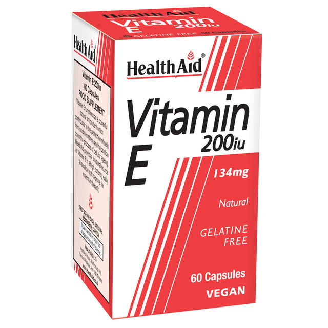 HealthAid Vitamin E 200iu Capsules