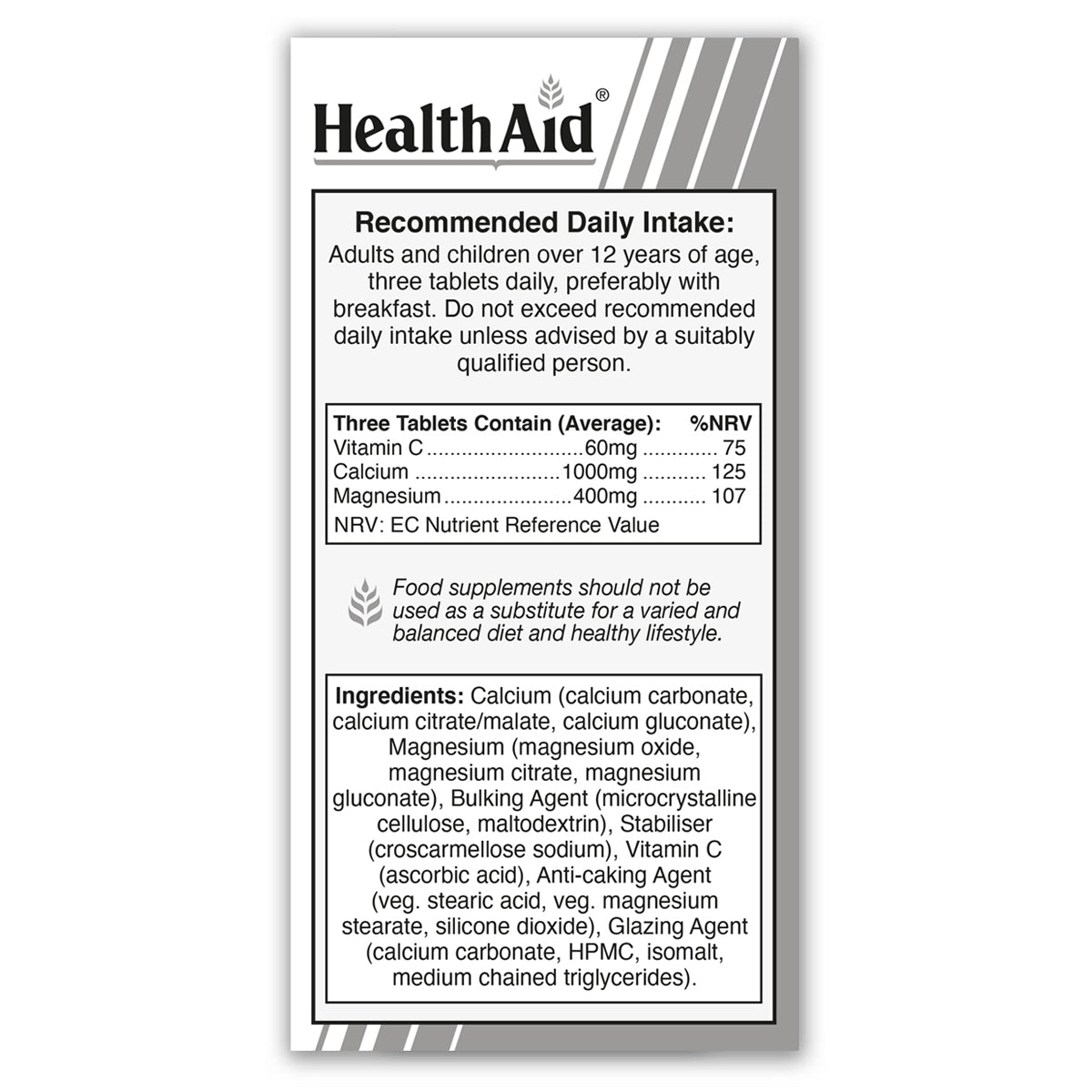 Magnesium & Calcium Tablets