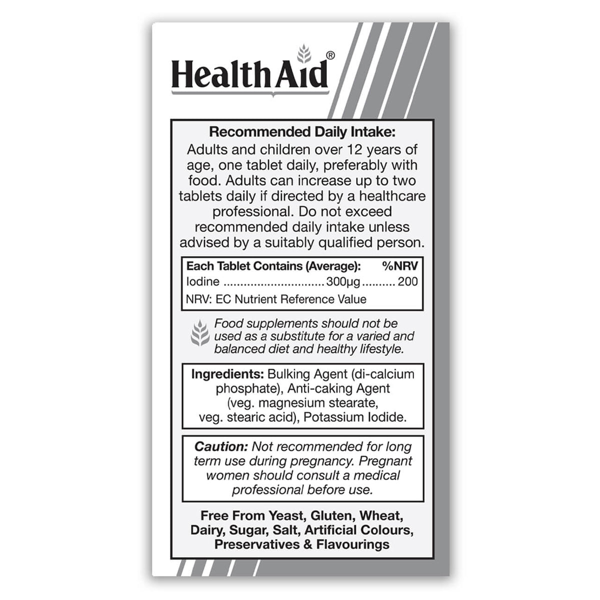 Iodine 300mcg Tablets