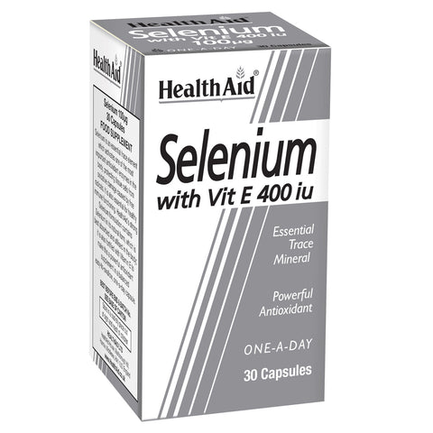 Selenium 100ug + Vitamin E 400iu Capsules