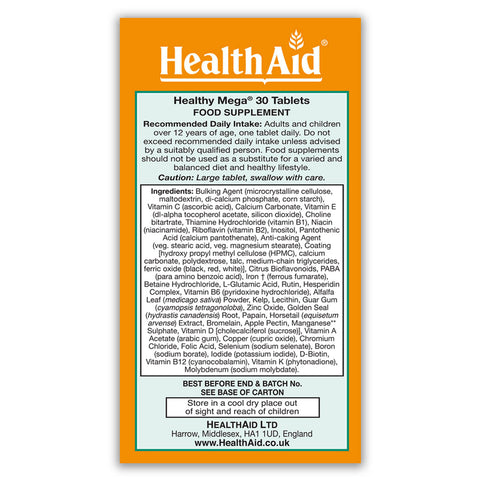 Healthy Mega® - Prolonged Release Tablets