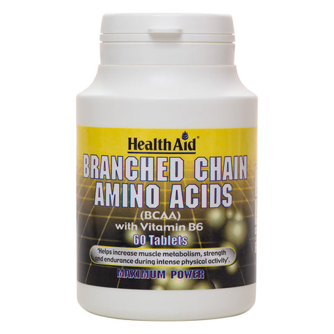 Branch Chain Amino Acids + Vitamin B6 Tablets