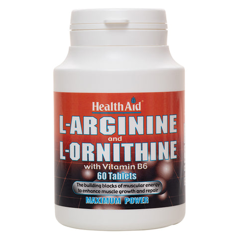 L-Arginine With L-Ornithine 300mg Tablets
