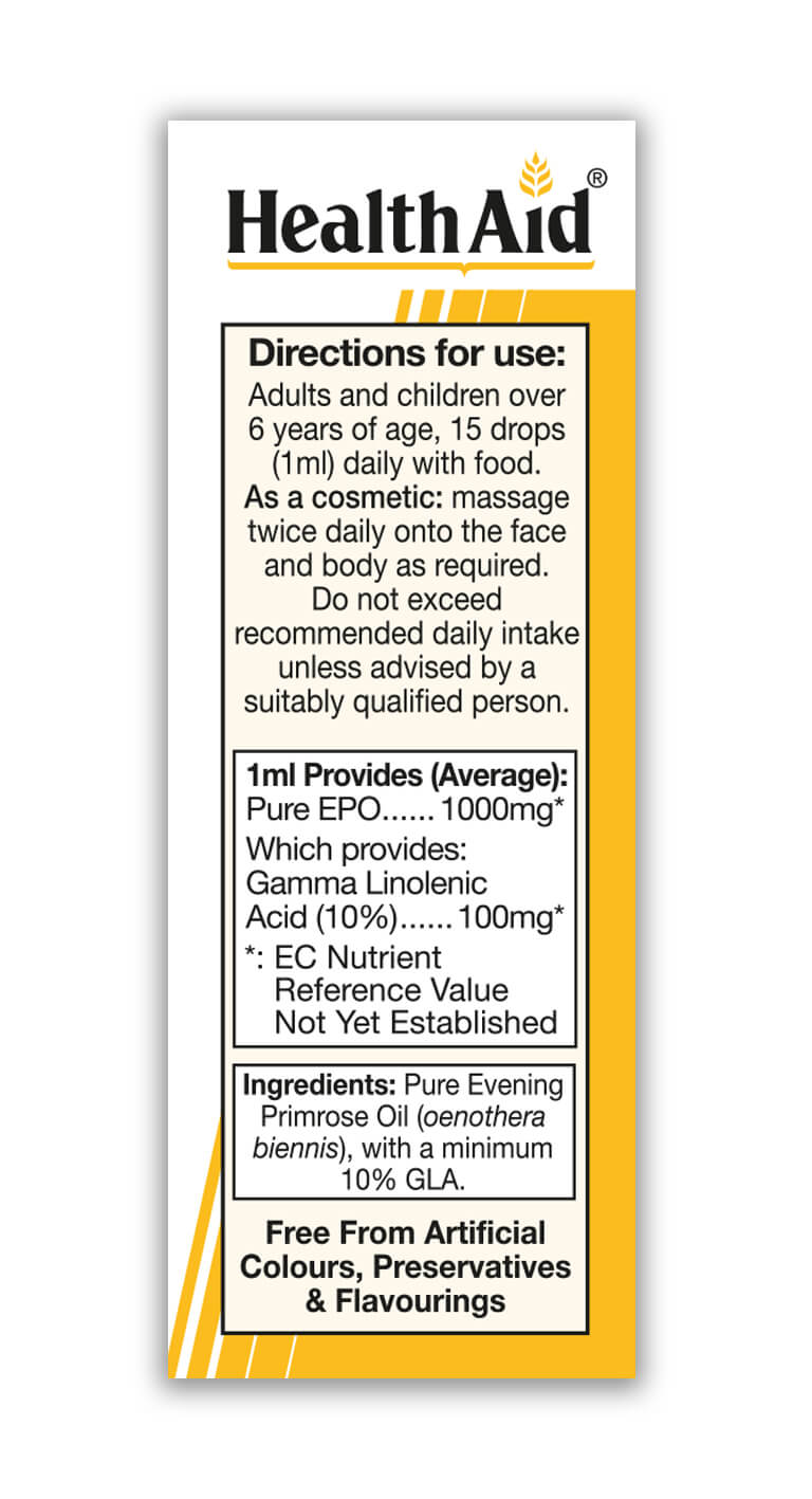 Evening Primrose Oil - HealthAid