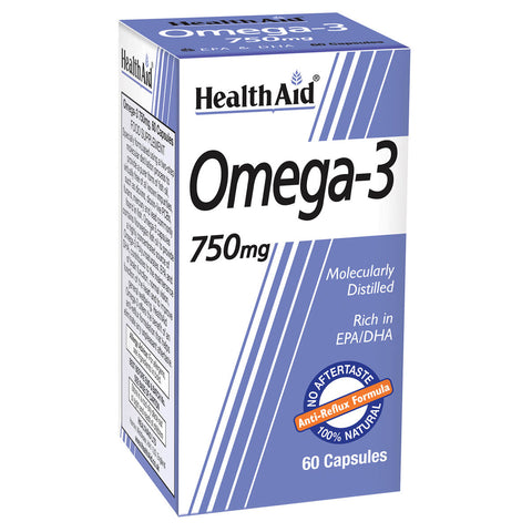 Omega 3 750mg Capsules - HealthAid
