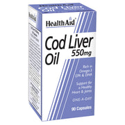 Cod Liver Oil 550mg Capsules