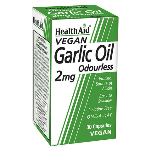 Garlic Oil 2mg Odourless Vegicaps