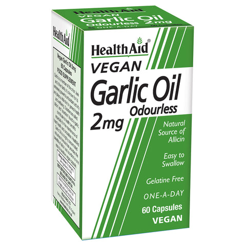 Garlic Oil 2mg Odourless Vegicaps