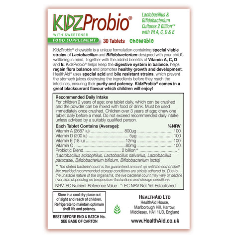 Kidz Probio (2 Billion) Tablets
