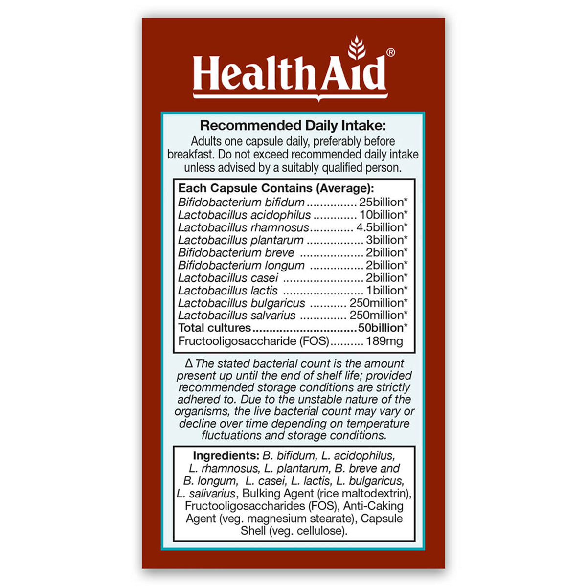 ImmuProbio Vegan Capsules - HealthAid