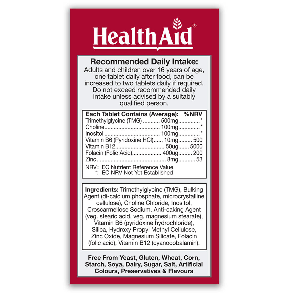 Homocysteine Tablets