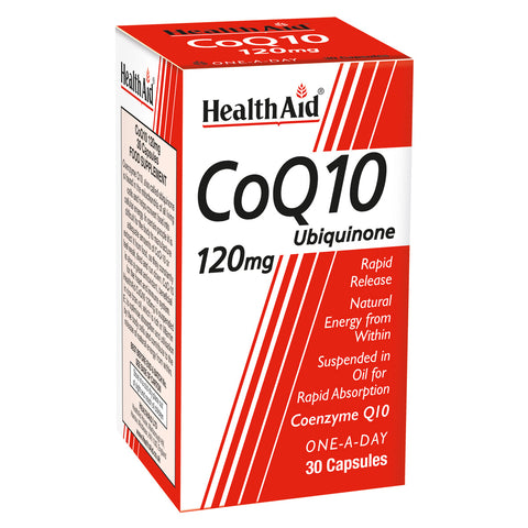 CoQ10 120mg (Coenzyme Q10) Capsules