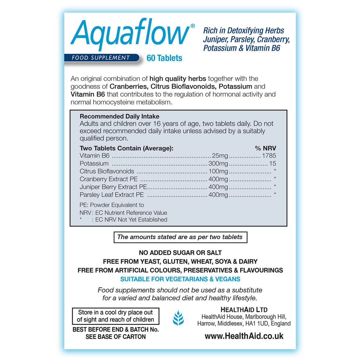 Aquaflow® Tablets