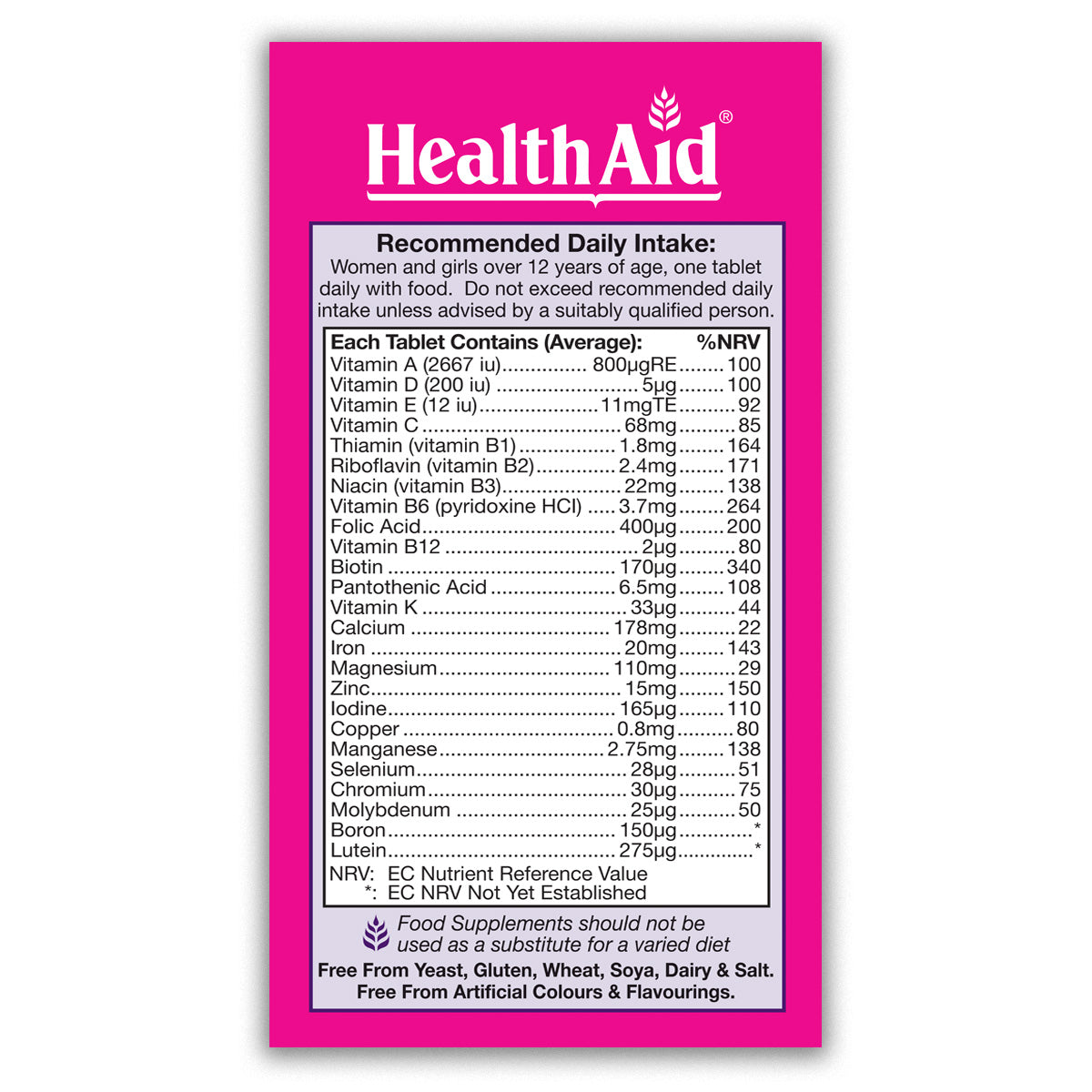 MultiMax for Women Tablets
