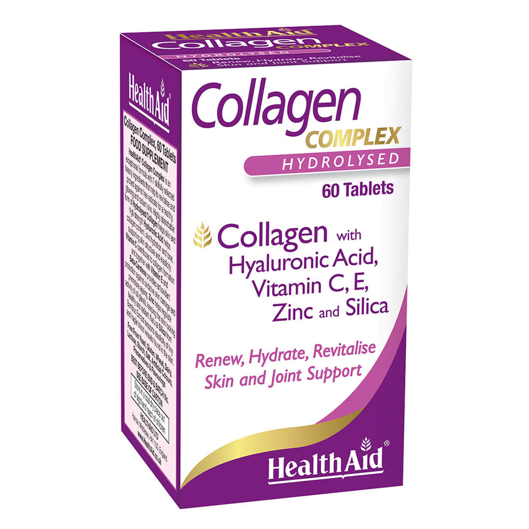 Collegen Complex Collagen Complex Tablets, Skin, Beauty, Wrinkles | HealthAid – HealthAid®