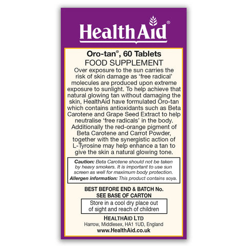 OroTan Tablets - HealthAid