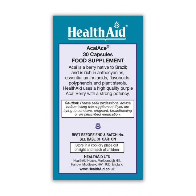 AcaiAce® Capsules - HealthAid