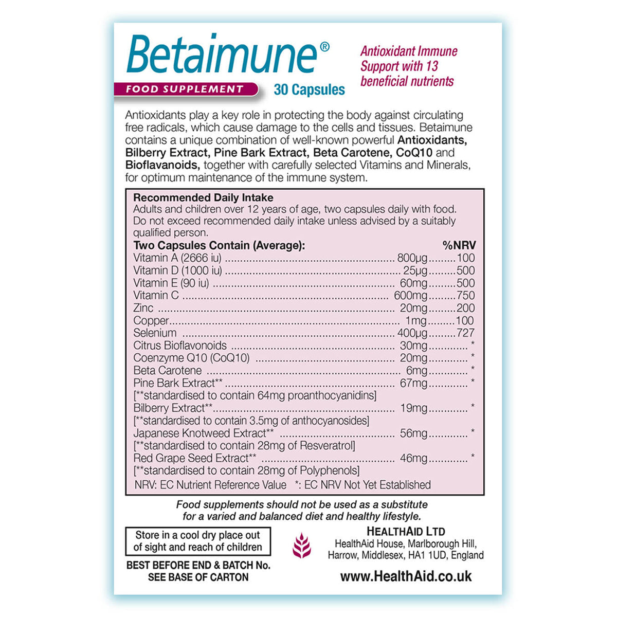 Betaimune® Capsules