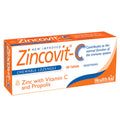 Zincovit-C with Vitamin C Zinc and Propolis Chewable Lozenge - HealthAid