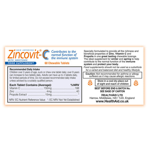 Zincovit®-C Tablets