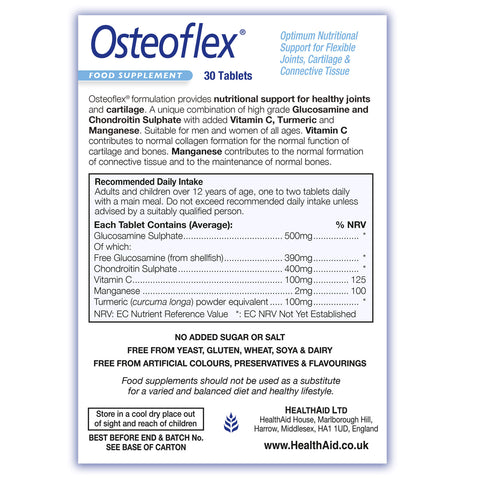 Osteoflex Tablets - HealthAid