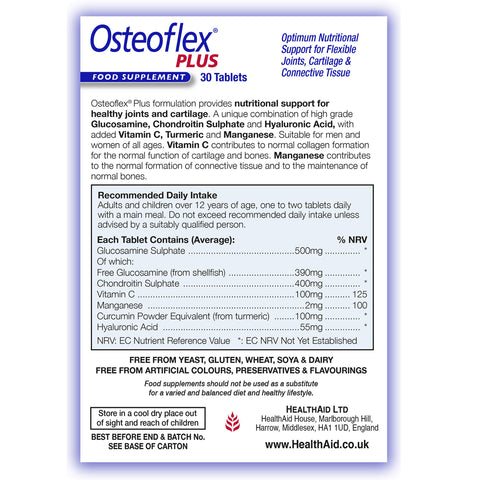 Osteoflex Plus Tablets - HealthAid