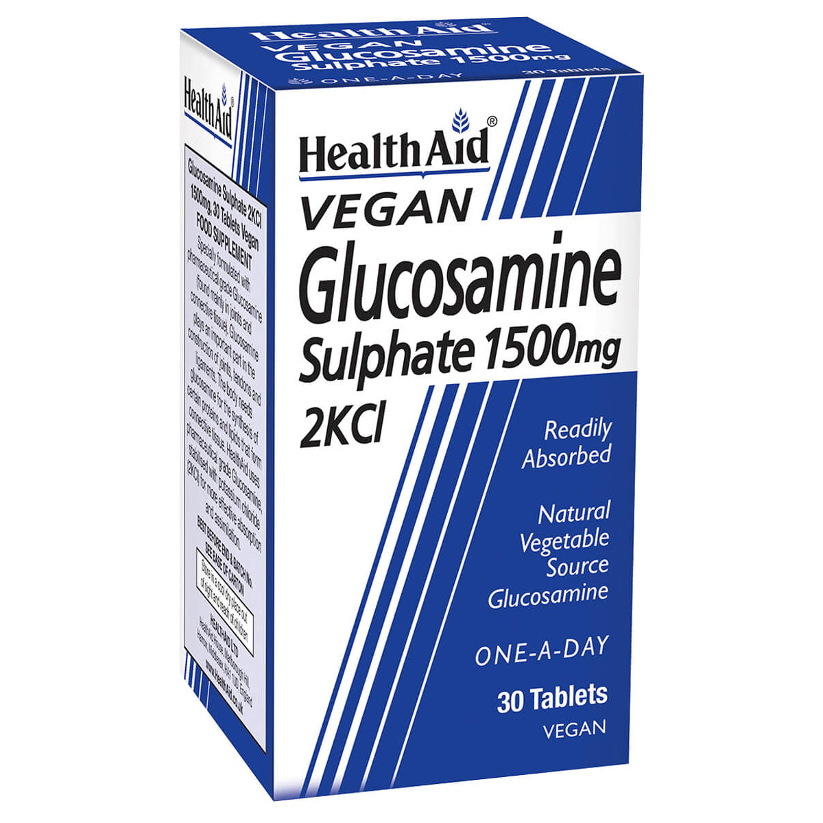 Glucosamine Sulphate 1500mg 2KCl Tablets - HealthAid