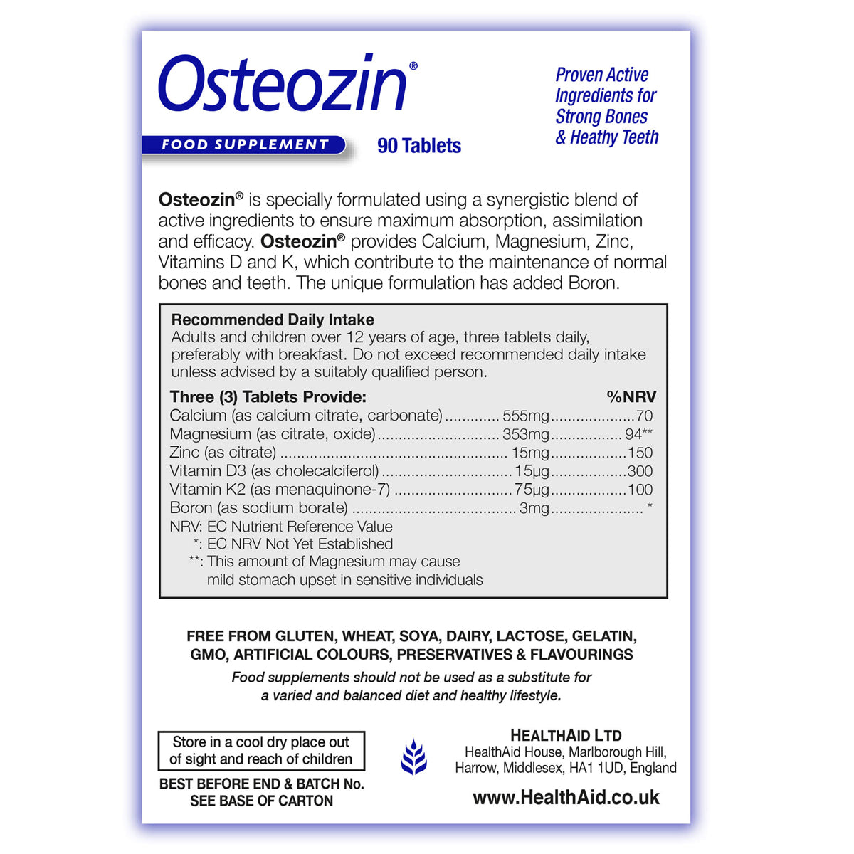 Osteozin Tablets