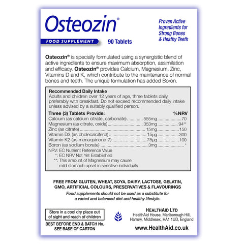 Osteozin Tablets