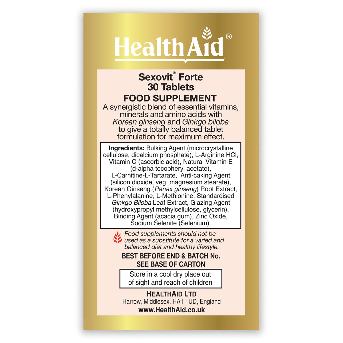 Sexovit Forte Tablets