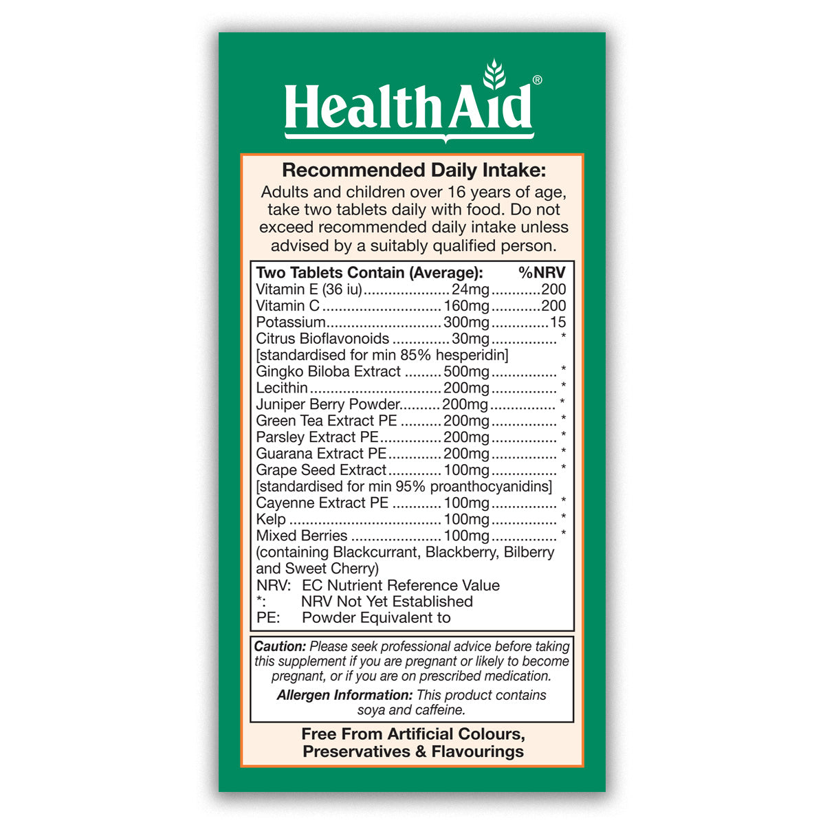 Hip & Thigh Formula Tablets
