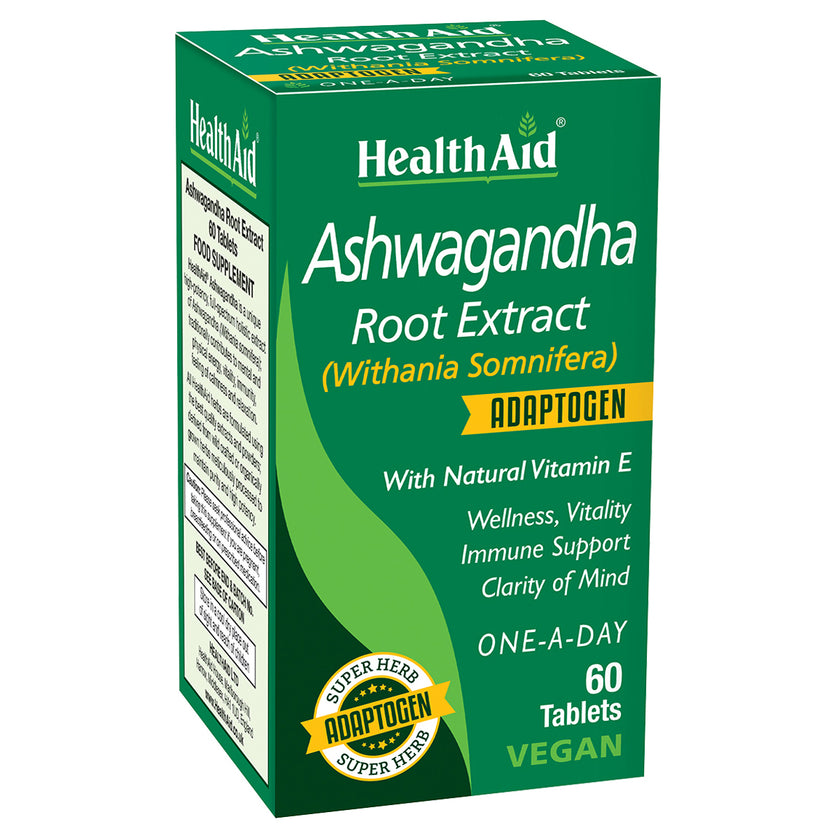 Ashwagandha Root Extract Tablets HealthAid®