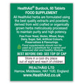 Burdock 560mg - Standardised  Tablets