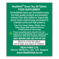 Green Tea Extract 100mg Tablets