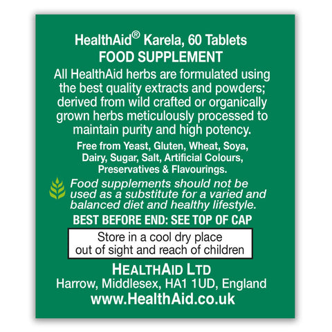 Karela Extract 1250mg Tablets