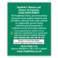 Melissa Leaf (Lemon Balm) 550mg Equivalent Vegicaps