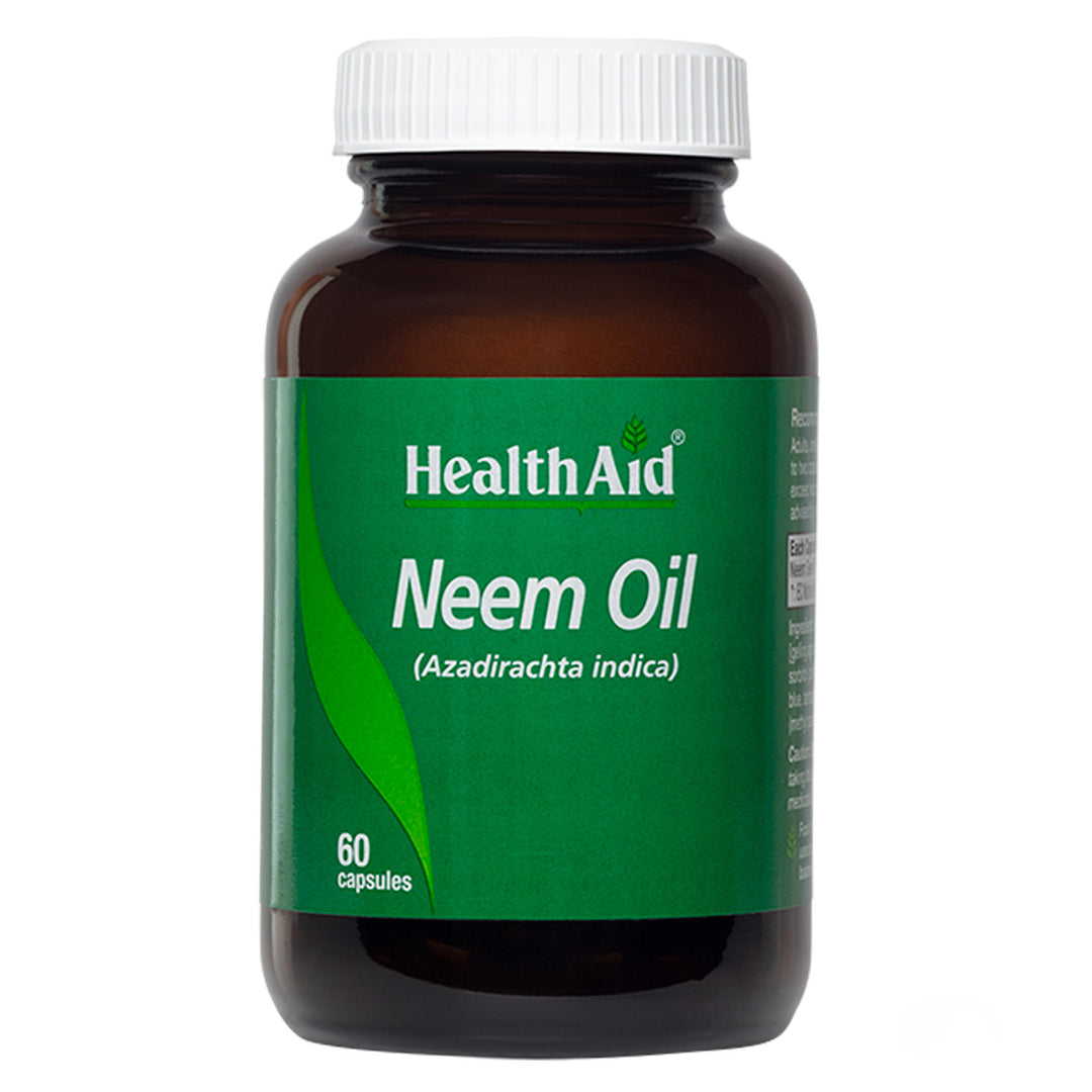 Neem Oil Capsules HealthAid®