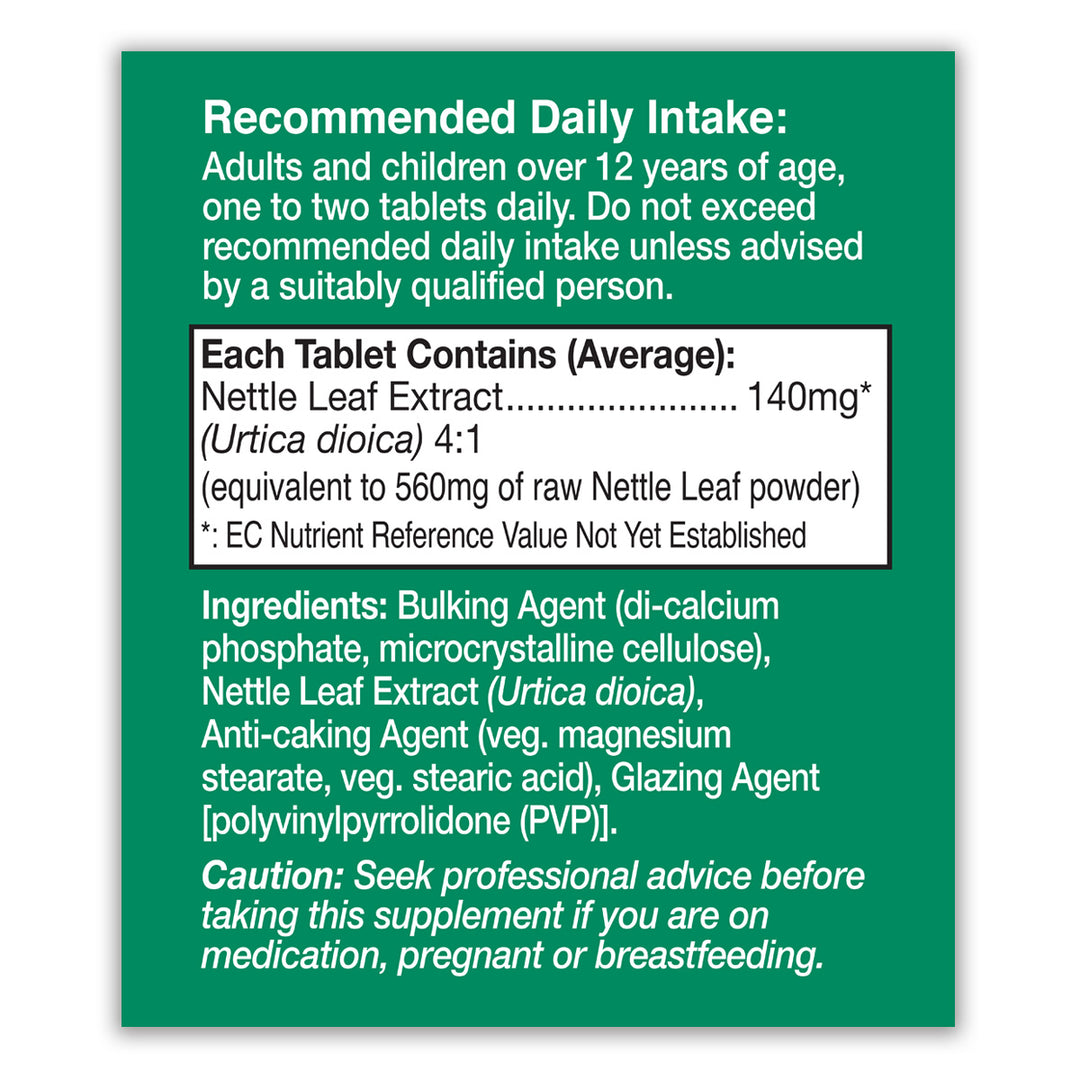 Nettle Leaf Extract 560mg HealthAid®