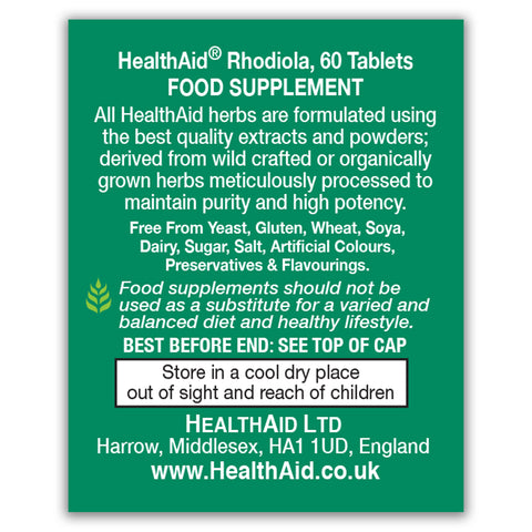 Rhodiola 350mg Tablets