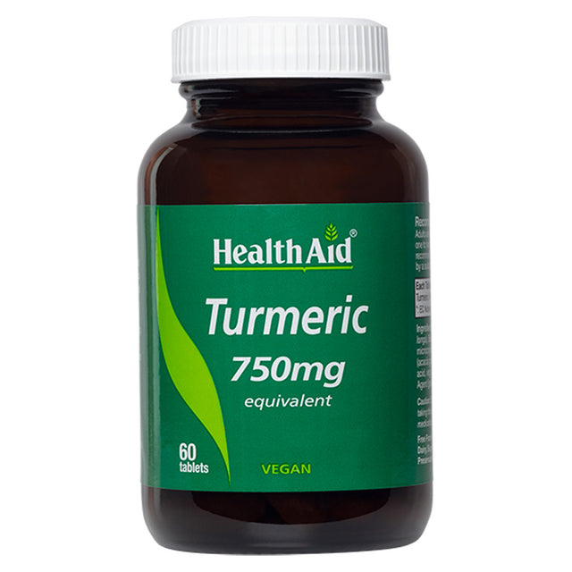 Turmeric Tablets 750mg – HealthAid®