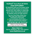 Yucca Root 560mg equivalent  Tablets