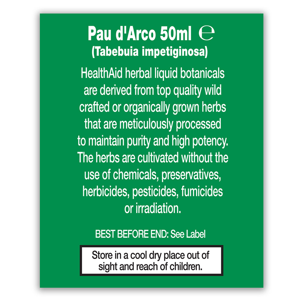 Pau D'Arco (Tabebuia Impetiginosa) Liquid